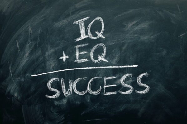 success, chalkboard, concept